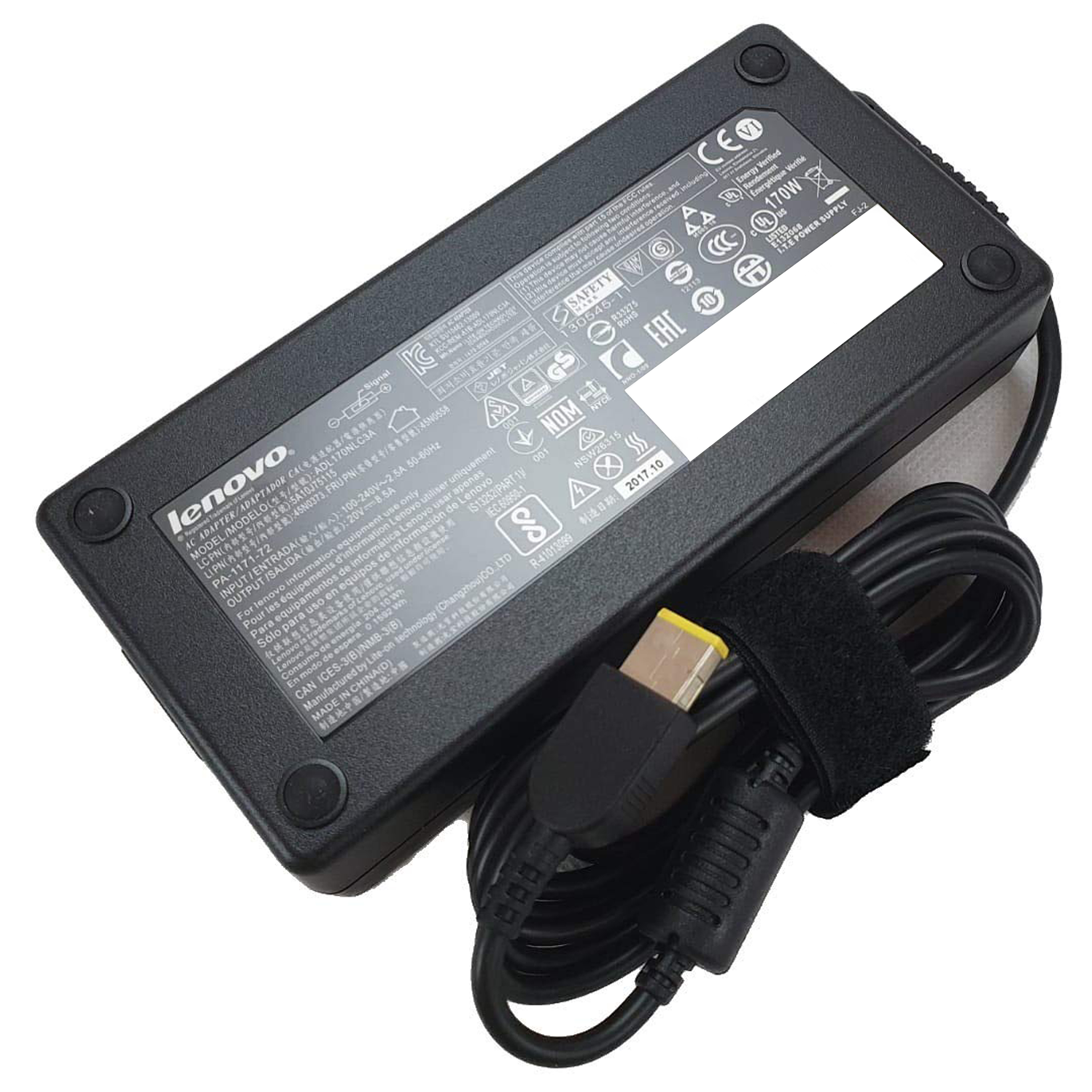 Lenovo ThinkPad AC Adapter 45N0558 (Slim Tip) 170 Watt - Schwarz - Gebraucht