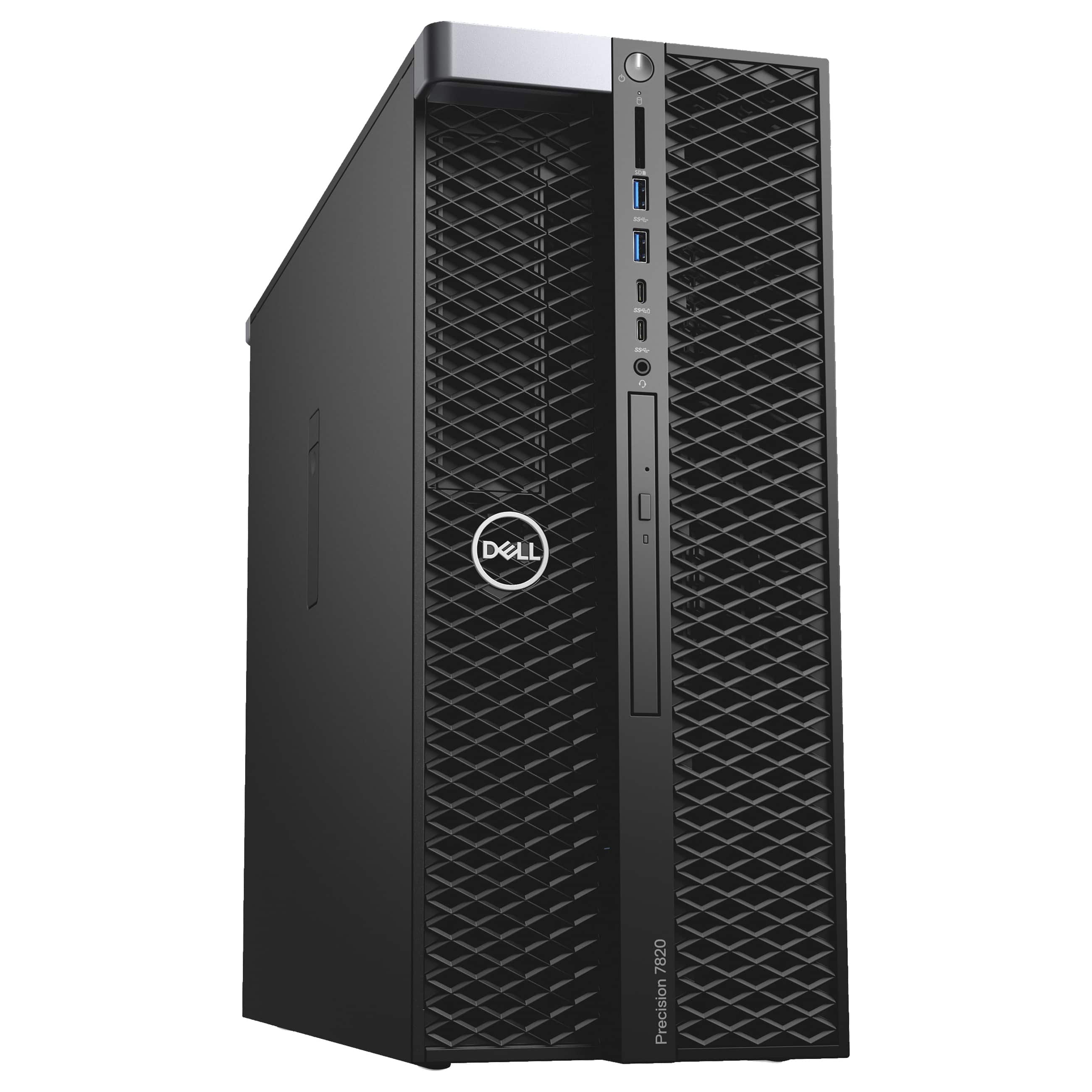Dell Precision T7820 - Tower - 2x Intel Xeon Silver 4114 @ 2,2 GHz - 96 GB DDR4 - 1 TB SSD - Quadro P4000 - Windows 10 Professional