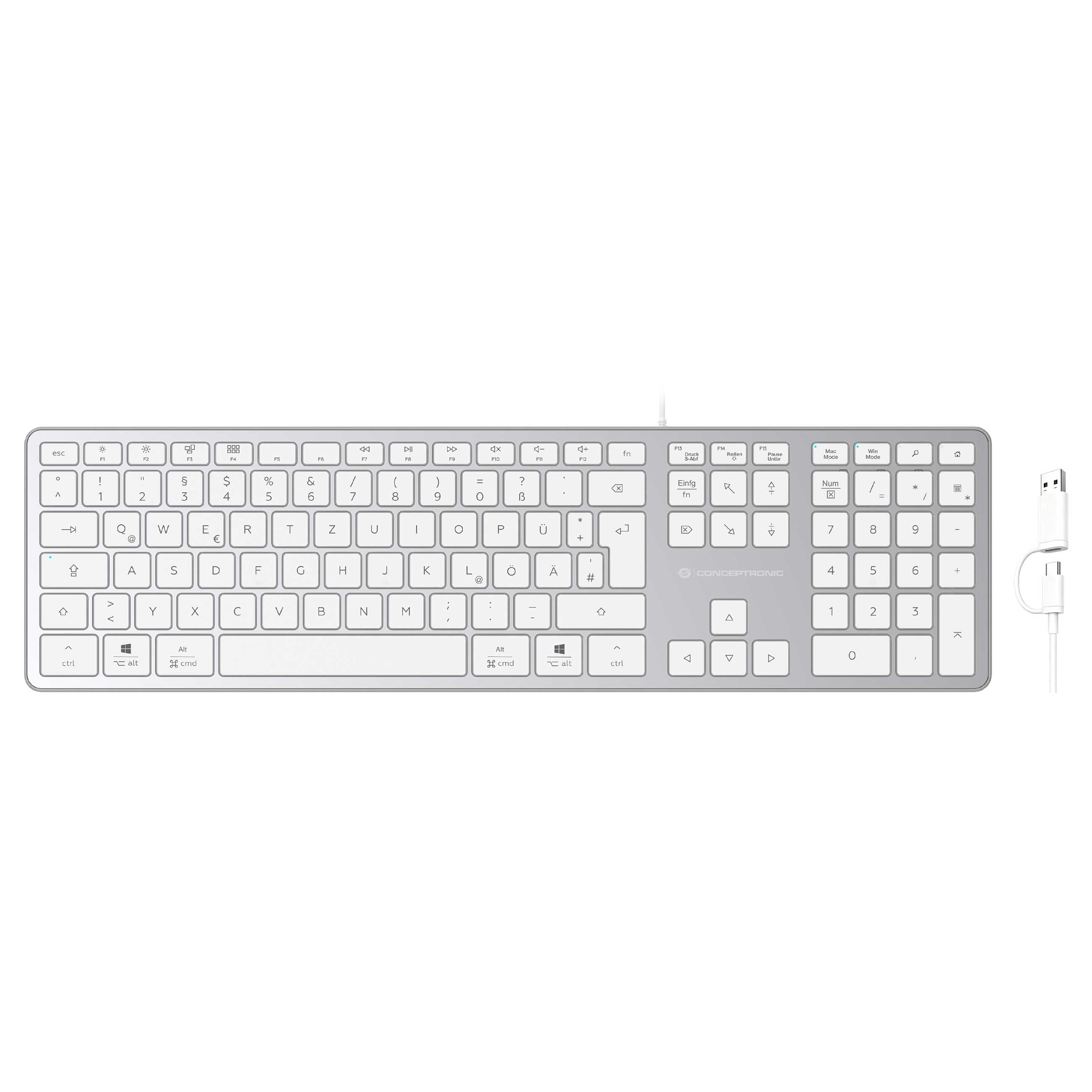 Conceptronic KAYNE02WDE – TastaturNeuware