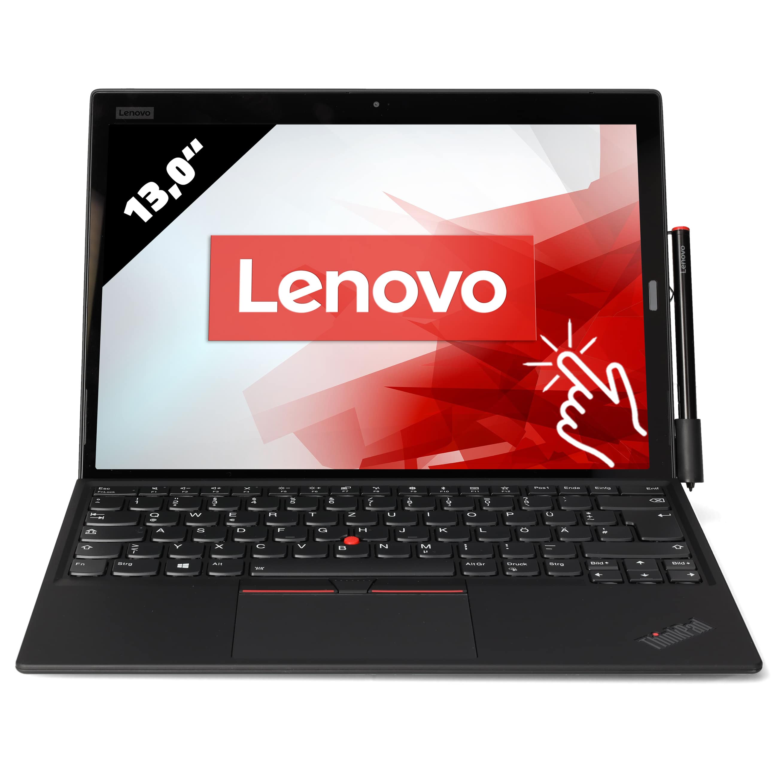 Lenovo ThinkPad X1 Tablet Gen 3 

 - 13,0 Zoll - Intel Core i5 8350U @ 1,7 GHz - 8 GB DDR3 - 250 GB SSD - 3000 x 2000 - Touchscreen - Windows 11 Professional