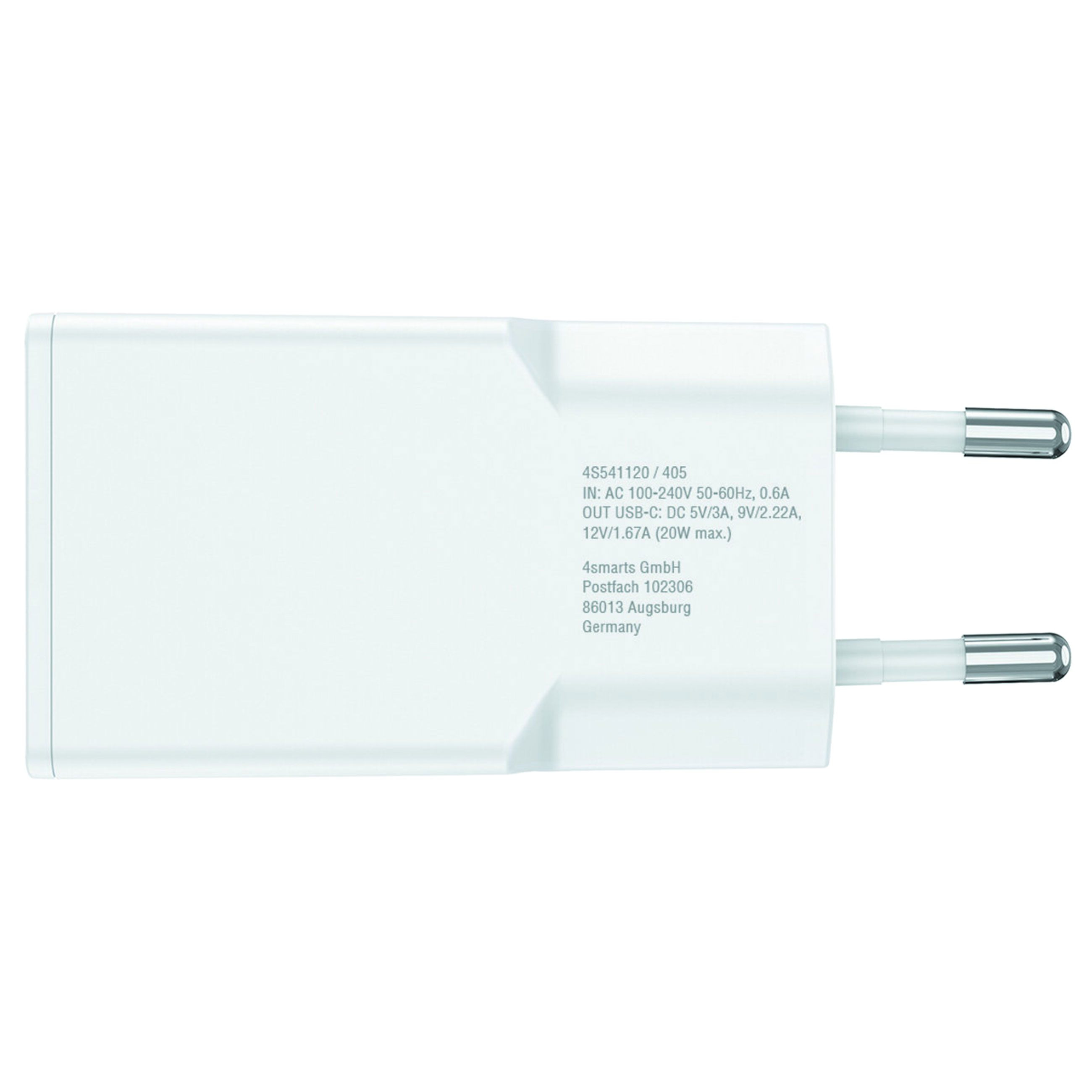 4smarts USB-C PS-Plug Slim - Ladegerät