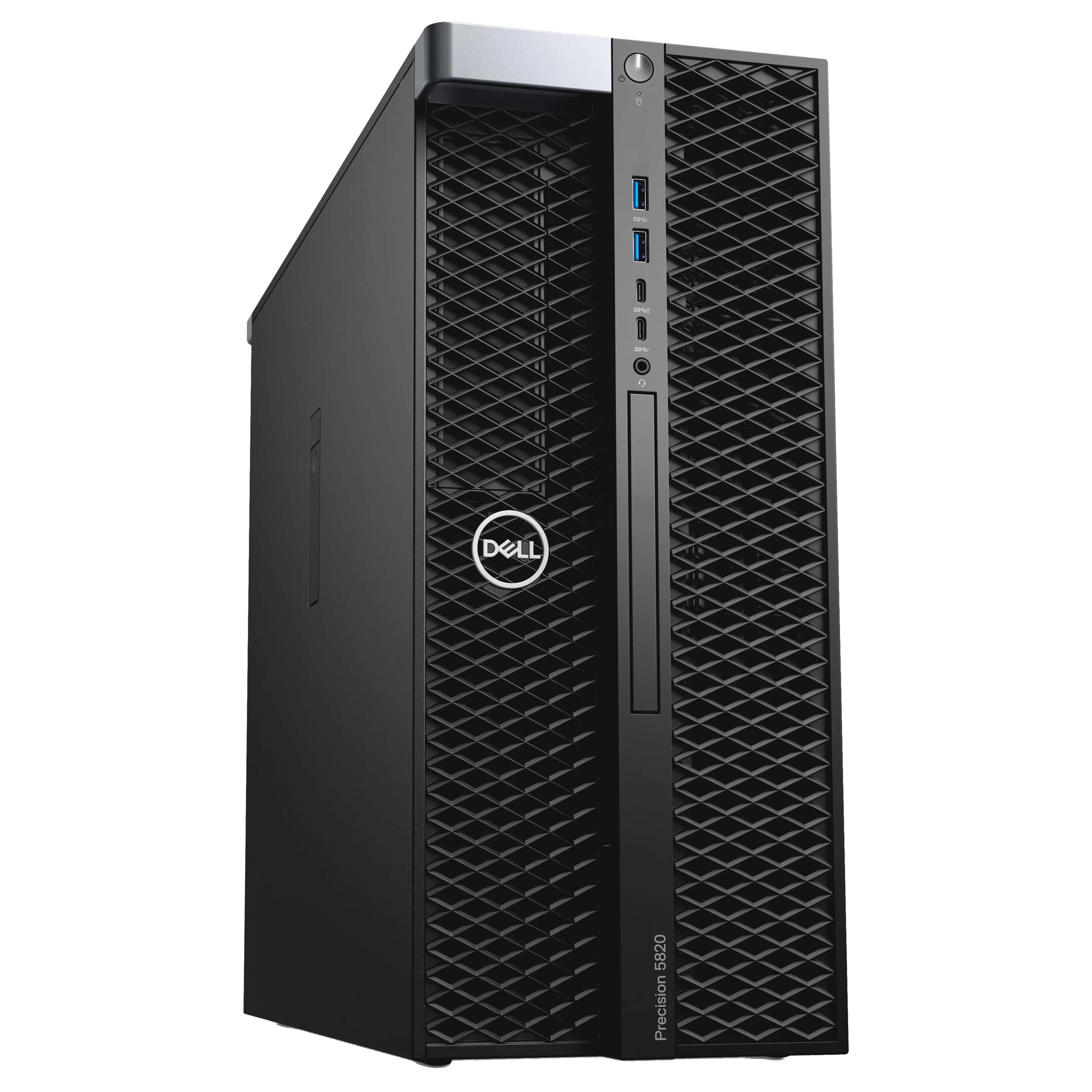 Dell Precision T5820 - Tower - Intel Xeon W-2133 @ 3,6 GHz - 32 GB DDR4 - 500 GB SSD - Quadro P2000 - Windows 10 Professional