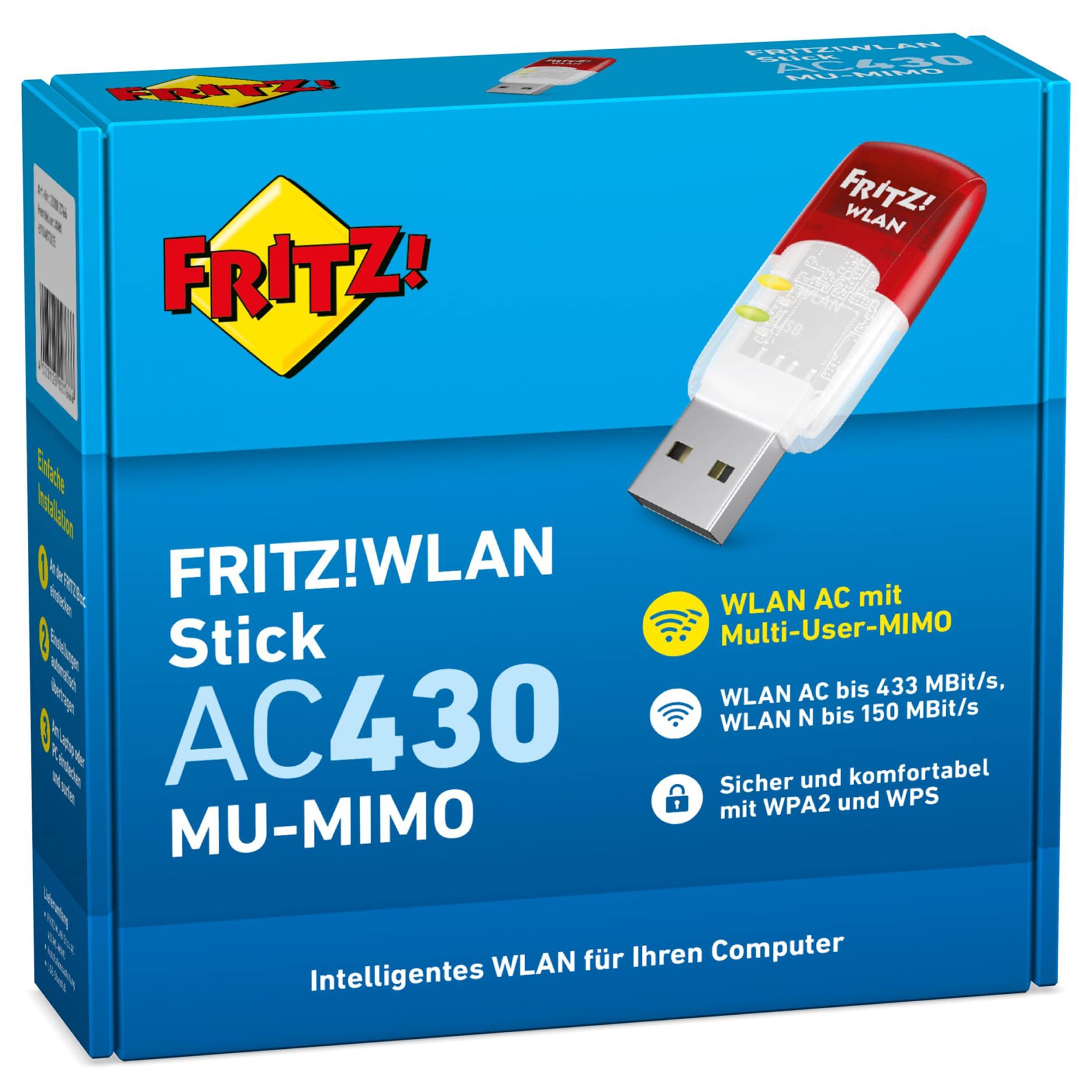 AVM FRITZ!WLAN Stick AC 430 MU-MIMO - WLAN Stick