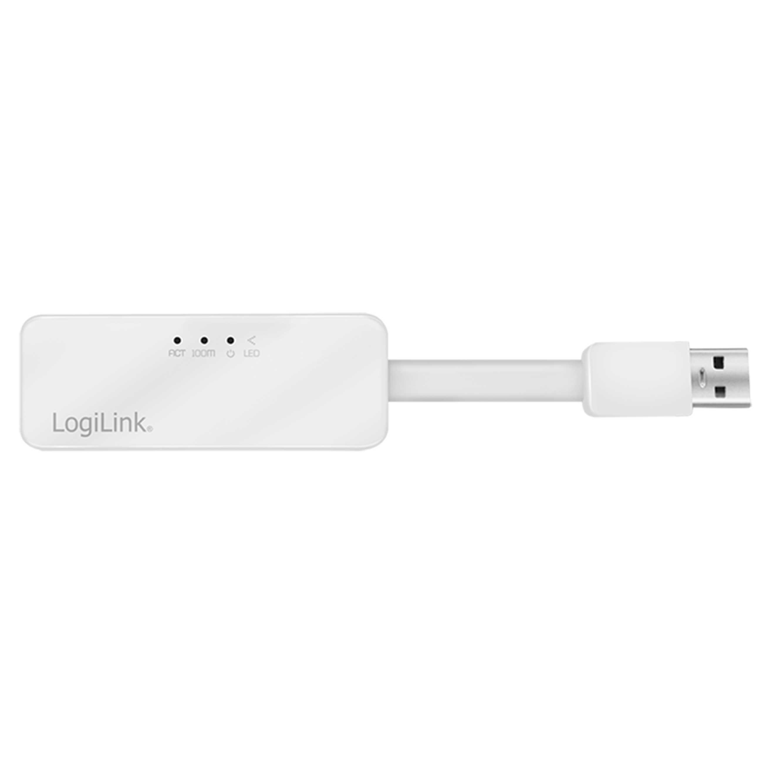 LogiLink USB-A auf RJ-45 Adapter - Netzwerk Adapter
