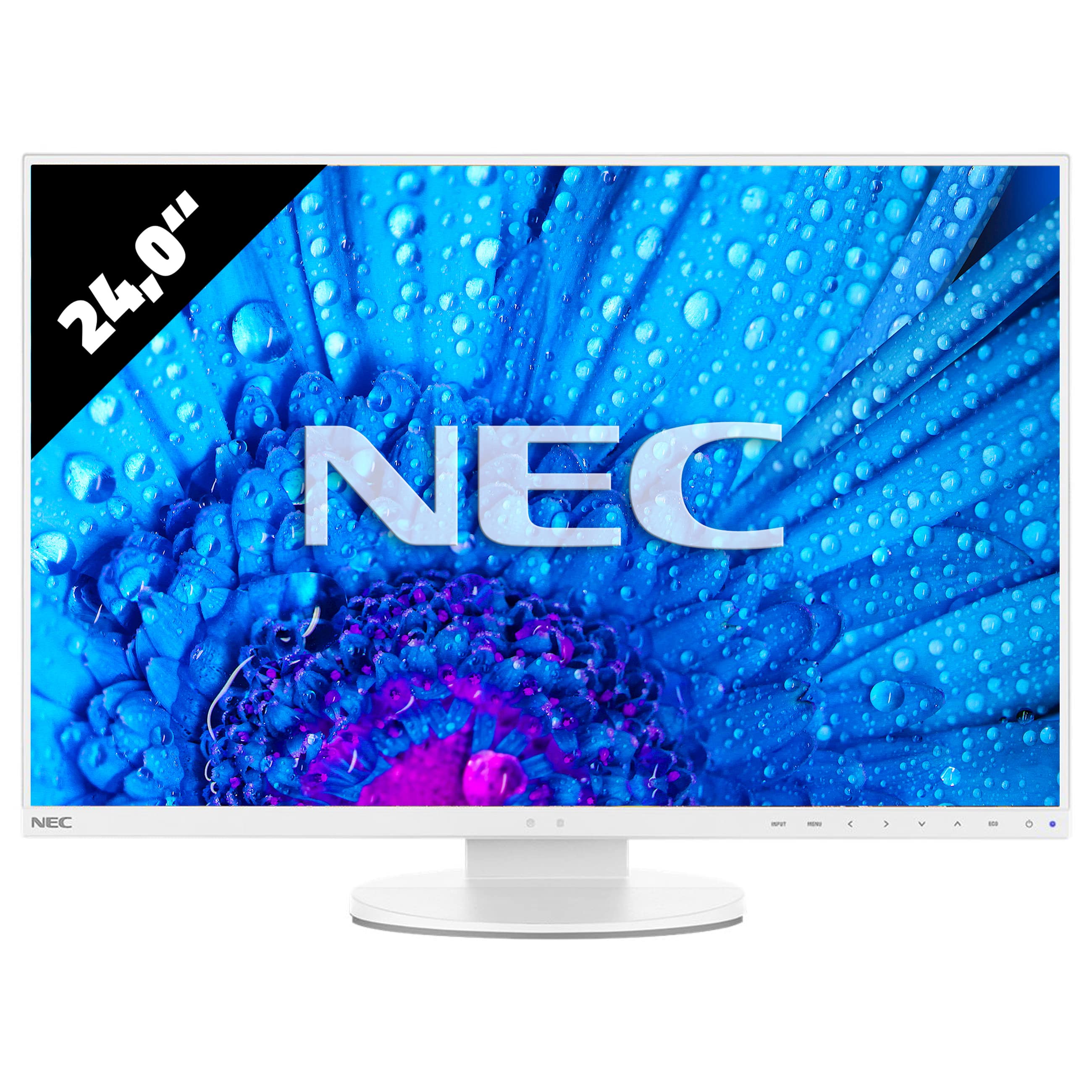 NEC MultiSync EA245WMi-2-WH - 1920 x 1200 - WUXGA - 24,0 Zoll - 5 ms - Weiß