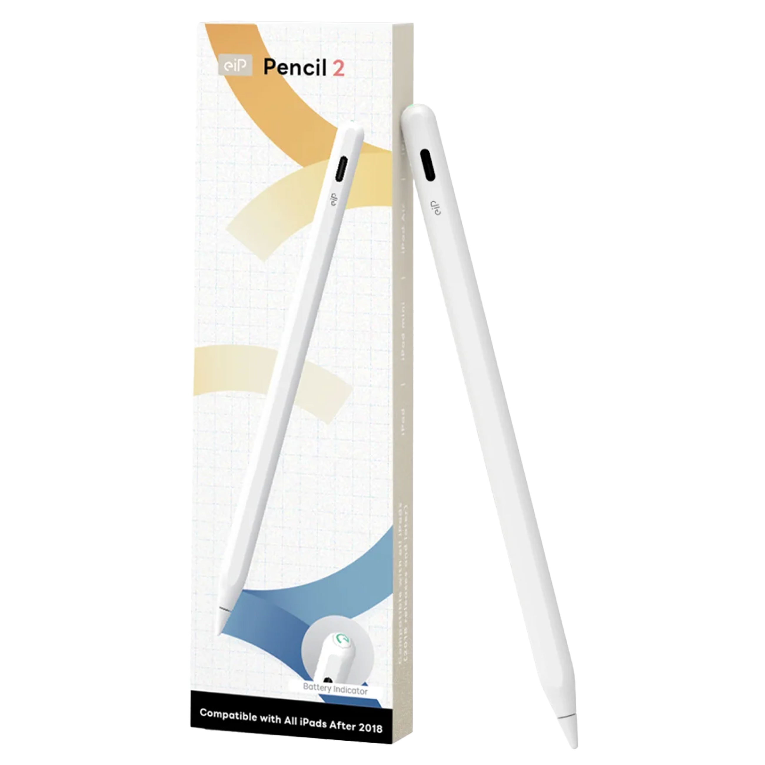 eiP Pencil 2 - Eingabestift für alle iPads von 2018 - 2025Neuware