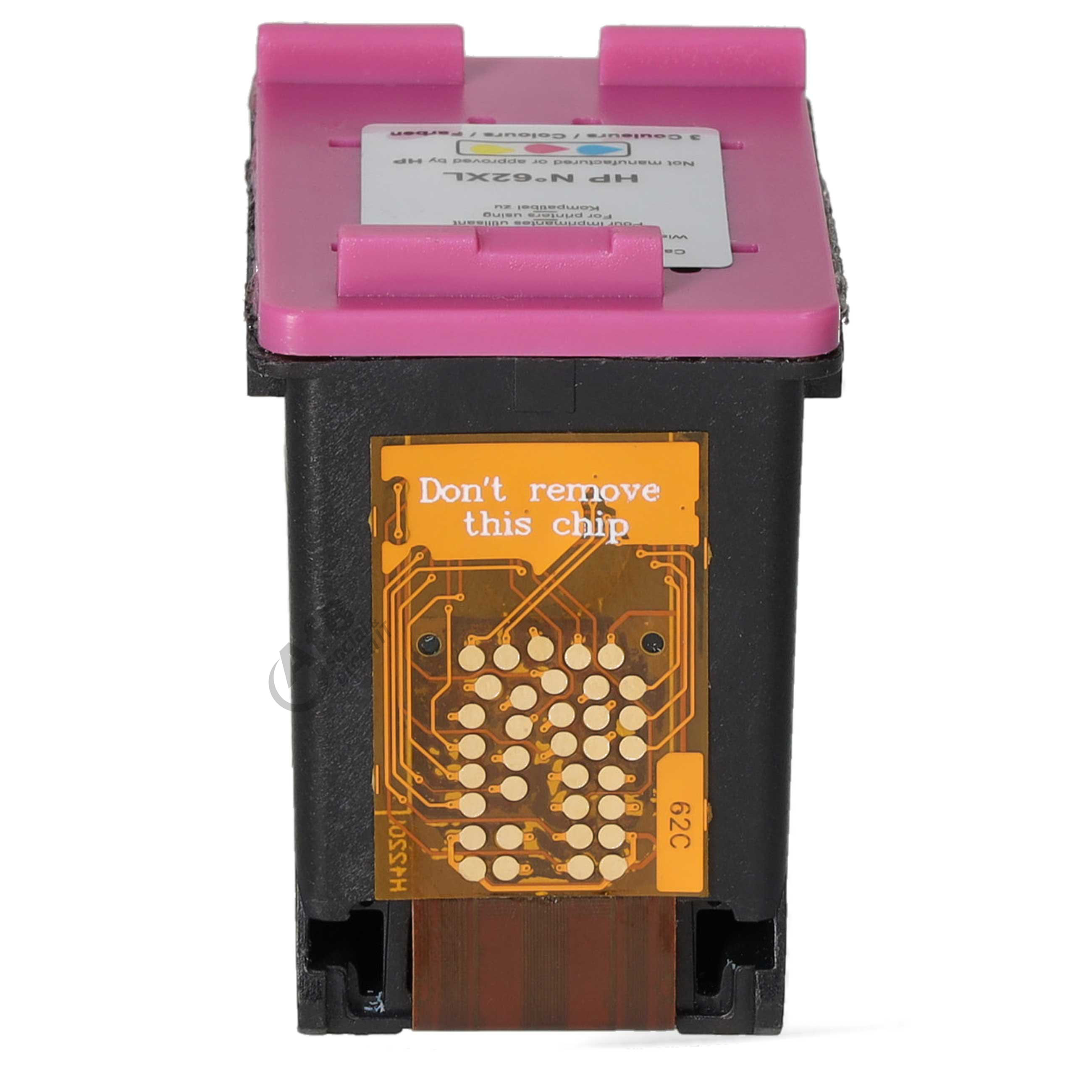 Armor OWA K20584OW Ersatzpatrone für HP OfficeJet 200 Mobildrucker (ersetzt HP Nr. 62XL (C2P07AE) Color) - Tintenpatrone - Farbe