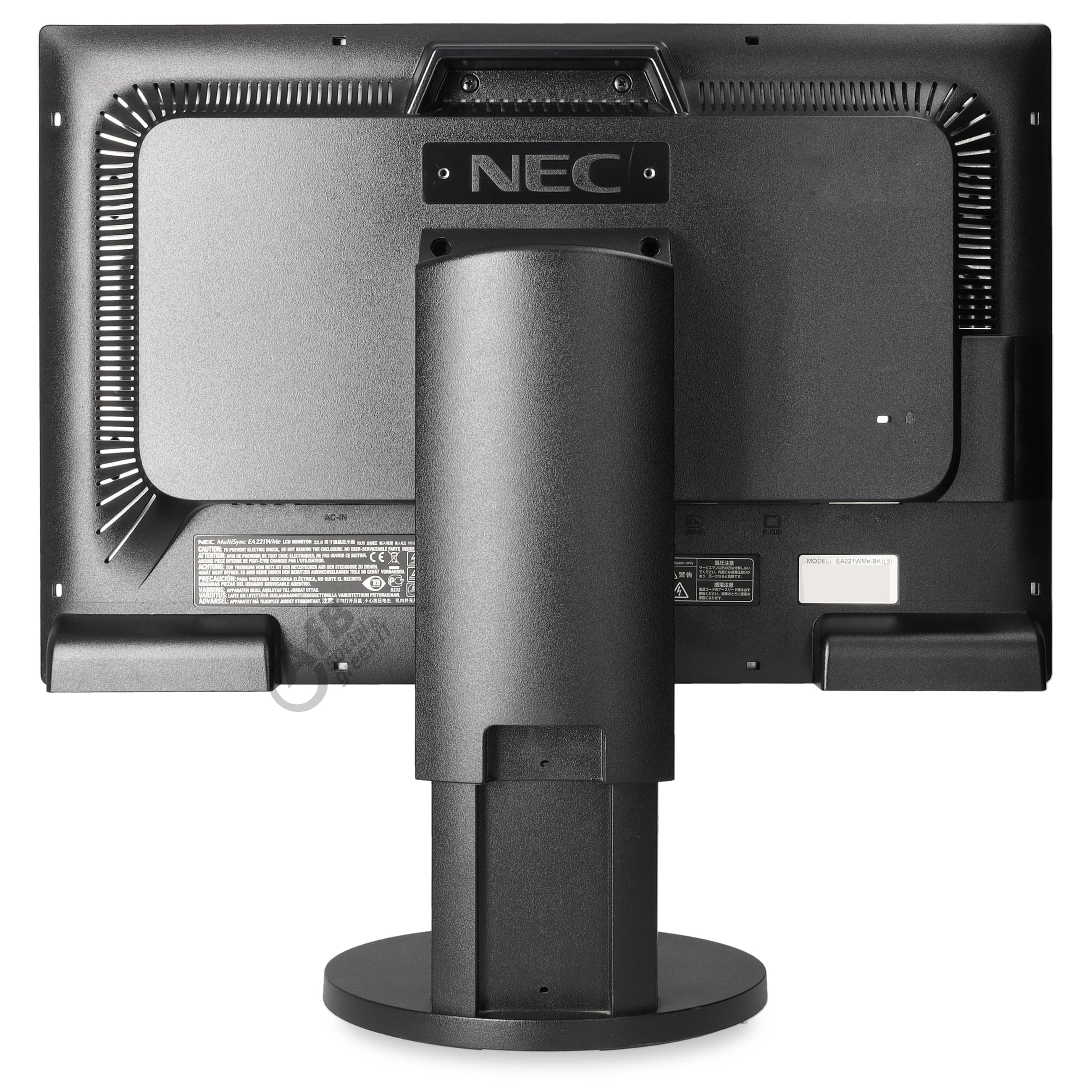 NEC MultiSync EA222WMe-BK - 1680 x 1050 - WSXGA+ - 22,0 Zoll - 5 ms - Schwarz