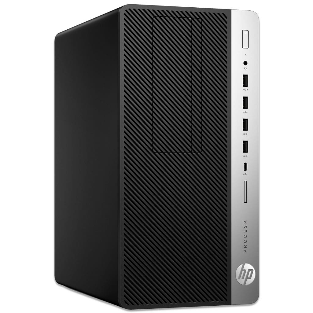 HP ProDesk 600 G4 - Tower - Intel Core i3 8100 @ 3,6 GHz - 8 GB DDR4 - 250 GB M.2 SSD - Windows 11 Professional