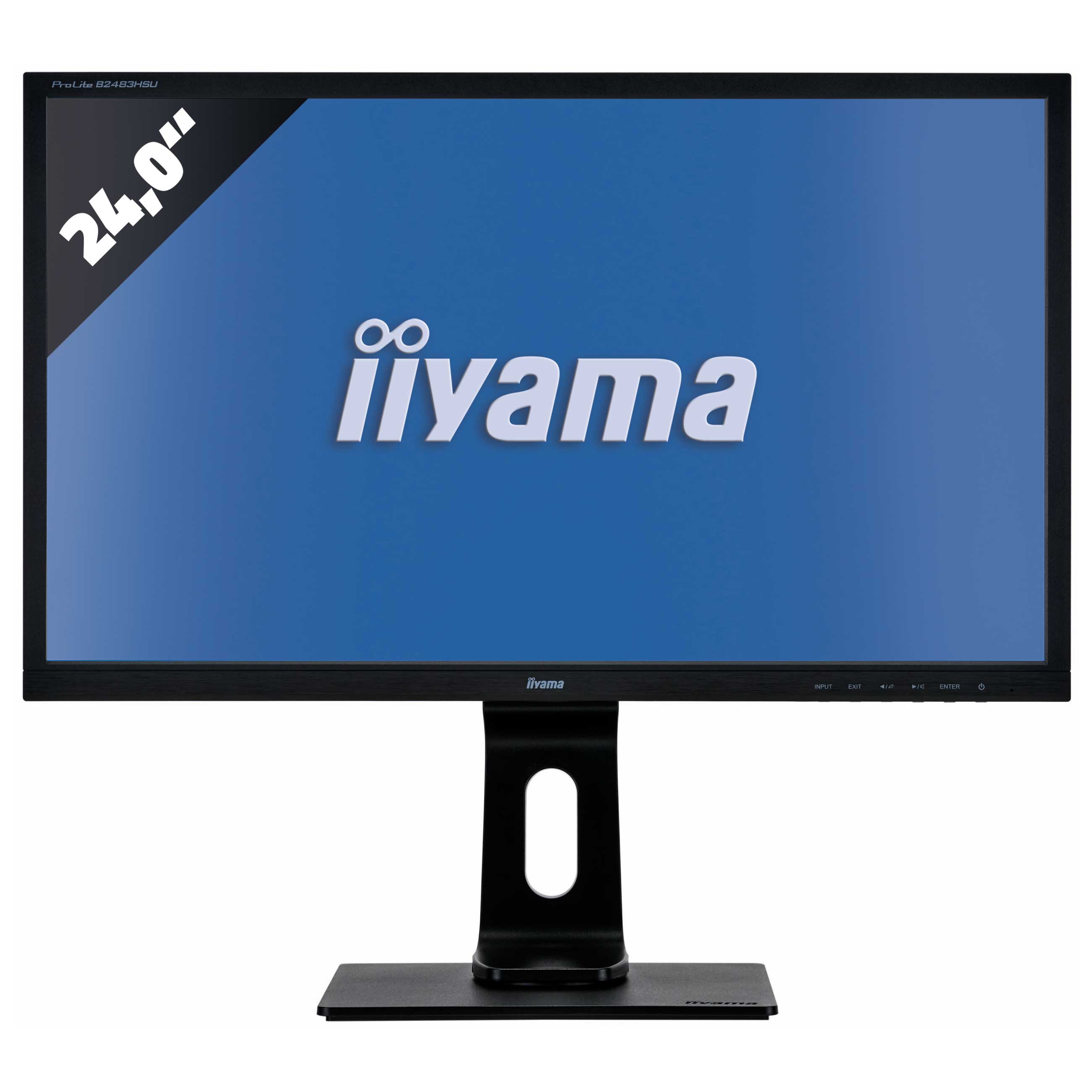 Iiyama ProLite B2483HSU-B5 – 1920 x 1080 – FHDGut – AfB-refurbished