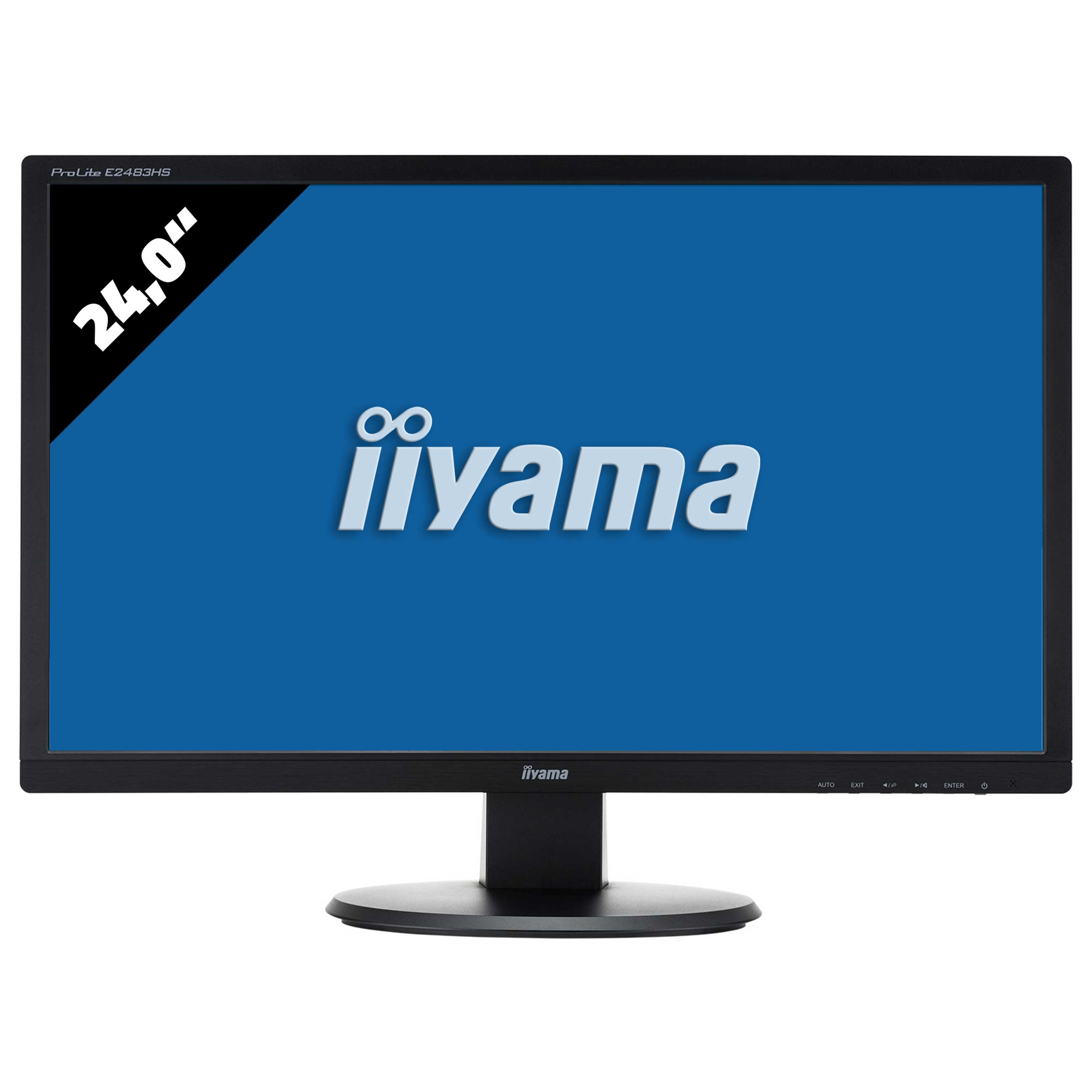Iiyama ProLite E2483HS-B1 - 1920 x 1080 - FHDGut - AfB-refurbished
