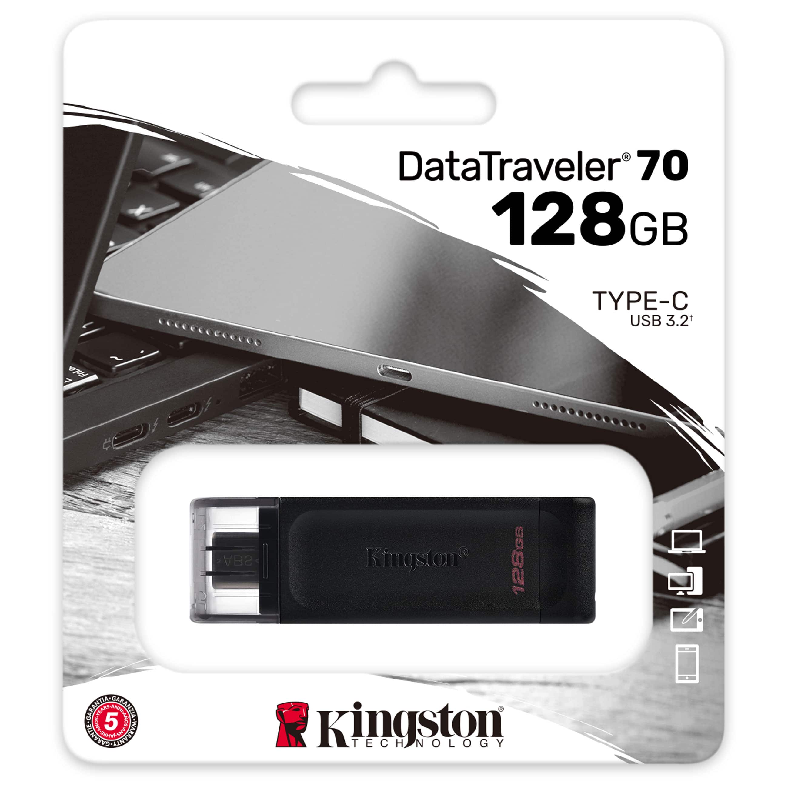 Kingston DataTraveler 70 - USB Stick - Neu